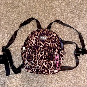 Cheetah Fila Mini Backpack